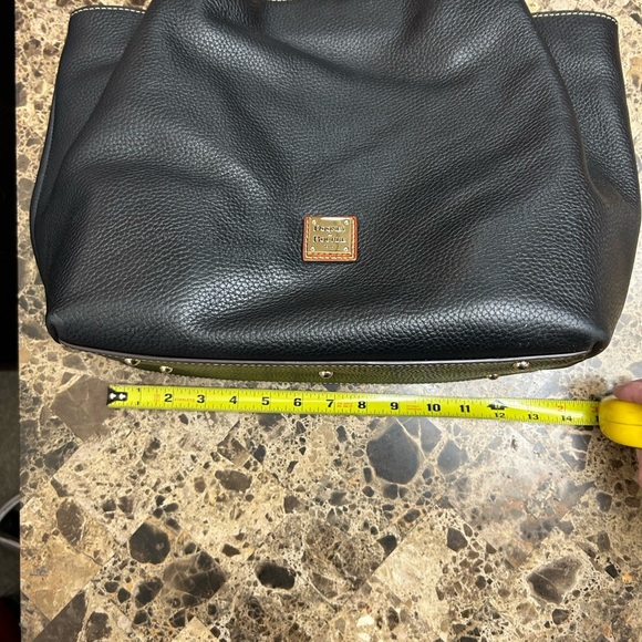 Dooney & Bourke Black Pebbled Leather Tote - Picture 11 of 15